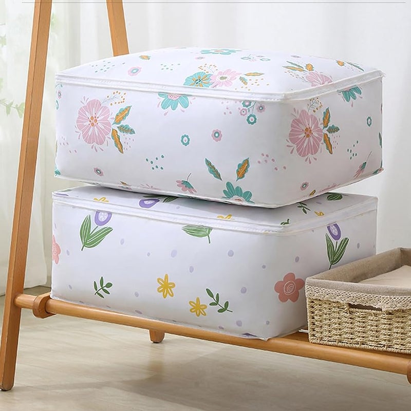 Large Size PEVA Waterproof Dustproof Clothes Storage Bag For Home Travel Moving - Image 2